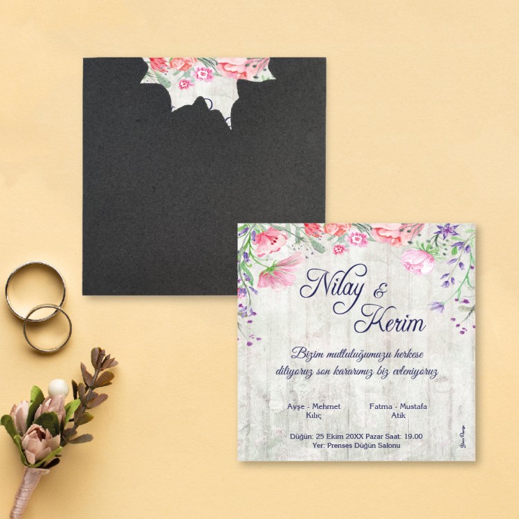 Beren Kare Davetiye 0716 - Detay Görseli 5